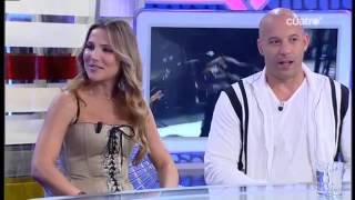 El Hormiguero 260411 Vin Diesel y Elsa Pataky 14 [upl. by Lough363]