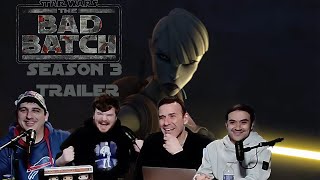 Bad Batch Season 3 Trailer Reaction  The 716th Attack Legion [upl. by Reffotsirhc]