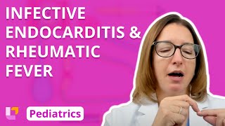 Infective Endocarditis Rheumatic Fever  Pediatric Nursing  Cardiovascular Disorders  LevelUpRN [upl. by Schnell]