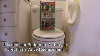 How to fix toilet leak  Fluidmaster allinone complete repair kit installation [upl. by Stormy860]