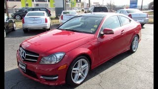 SOLD 2015 MercedesBenz C250 Coupe Walkaround Start up Tour and Overview [upl. by Tarr]