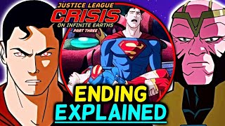 Crisis On Infinite Earths Part 3 Ending Explained  Is This How The Tomorrowverse Will End [upl. by Yentyrb]