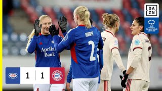 HIGHLIGHTS  Vålerenga vs FC Bayern München  UEFA Womens Champions League 202425 Deutsch [upl. by Neiv]