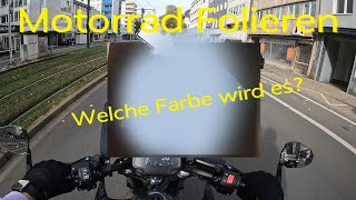 Kurze entspannte Runde und FOLIEN Auswahl für die Z650 Welche Farbe bekommt Sie [upl. by Haleemaj383]