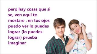 podemos violetta y leon video lyric [upl. by Atinnod]