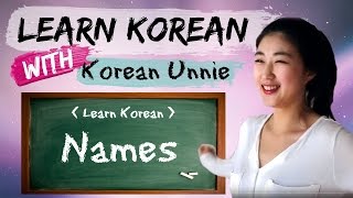 한국어 Learn Korean  Korean Phrases from Kdrama  Ask and Answer Names [upl. by Granthem]