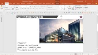 Custom Image Cropping Advanced PowerPoint Tutorial [upl. by Sevy]