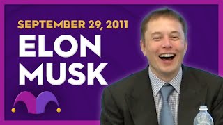 Interview with Elon Musk  29 September 2011 [upl. by Mik381]