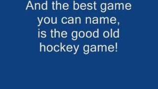 good old hockey game lyric video [upl. by Celio]