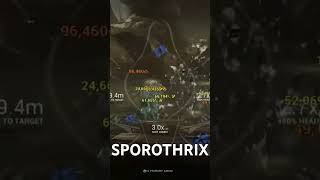 CRIT SPOROTHRIX is Nuts warframe gaming shorts [upl. by Erreid]