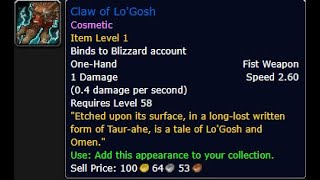 How To Loot The Reliquary Of Goldrinn Treasure Claw of LoGosh Cosmetic Piece [upl. by Orodisi]