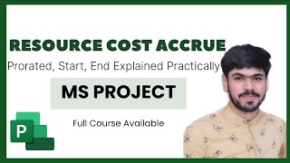 14 Cost Accrue Types of Resources  Prorated Start End  Examples [upl. by Enilrek608]