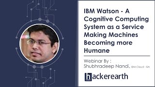 Tutorial on IBM Watson  A Cognitive Computing System [upl. by Idas]