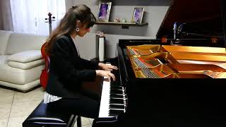 European Piano Competition  2nd Prize  Fabiana Panarelli  12 anni  Schubert Impromptu Op90 n°4 [upl. by Edrea]