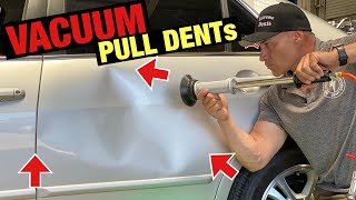 My Auto Body Dent Puller  VACUUM Paintless Dent Repair [upl. by Merkley12]