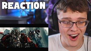 Dravens quotTransformers 3 Ending  Optimus Prime Vs Sentinel Prime amp Megatronquot REACTION [upl. by Keele]