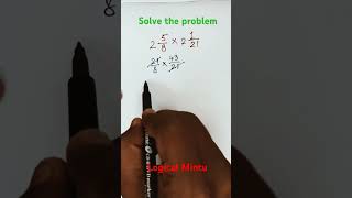 Solve the problem Multiplicationmaths shortsvideo shorts mathtricks ntpc viralshorts logic [upl. by Ruffina639]