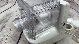 Popeil Automatic Pasta Maker Demo [upl. by Calvina]