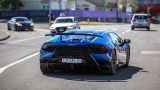 Lamborghini Huracan LP6404 Performante  LOUD Accelerations amp Downshifts [upl. by Jeremy]