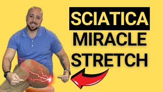 Miracle Sciatica Pain Relief Stretch  Dr Matthew Posa Chiropractor in Milton ON [upl. by Horlacher]