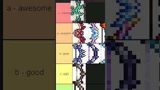 Terraria Hardmode Bows Tier List terraria shorts [upl. by Oiralednac]