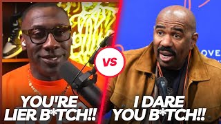 Shannon Sharpe DARES Steve Harvey After He Pulls Up On Katt Williams [upl. by Geri]