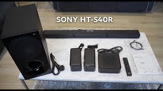 Sony HTS40R Soundbar Home Theatre System  Is it that good [upl. by Niawtna]