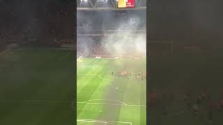 Galatasaray 22 şampiyonluk anı stad çıldırıyor yaz tahtaya bir daha shorts galatasaray gs [upl. by Acinomed677]