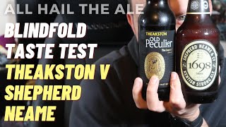 BLINDFOLD TASTE TEST  Theakston v Shepherd Neame [upl. by Eilzel]