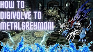 ﹝Digimon World 1﹞How to digivolve to Metal Greymon [upl. by Townie]