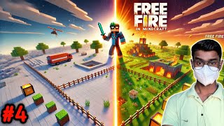 I Built FreeFire Old Map  Minecraft Builds  Minecraft  Free Fire  Bermuda Map 4 [upl. by Anifur961]