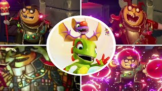 Yooka Laylee and the impossible Lair  All Bosses amp Ending [upl. by Douville]