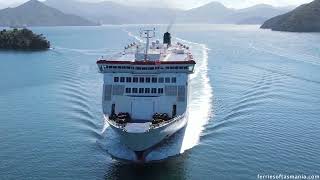 Interislander ferry Kaitaki arriving Picton [upl. by Lomax]