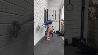 Wall facing but unassisted 3 position press [upl. by Amitak166]