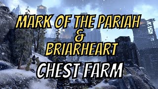 ESO  How to Farm Pariah amp Briarheart  30 Chests in 8 minutes [upl. by Etteneg417]