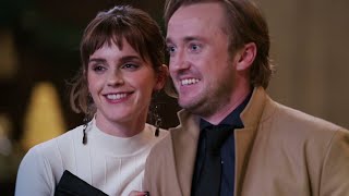 VOSTFR Harry Potter  Retour à Poudlard  Interviews dEmma Watson et de Tom Felton 2021 [upl. by Zabrina]