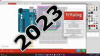 FRITZING 101 GRATIS 2023 SIN DONAR  REALIZA DIAGRAMAS ELECTRONICOS [upl. by Drofnil161]