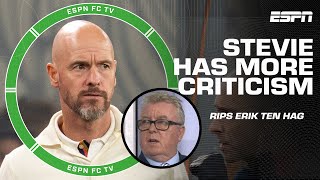 I dont understand what Erik ten Hag is trying to say 🗣️ Stevie Nicol has MORE CRITICISM  ESPN FC [upl. by Pressman]