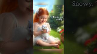 Adventures of a Little Girl and Cute Kitten  cat cutecat funny adventure shorts shortvideo [upl. by Eijneb127]