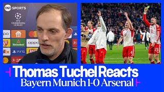 quotITS A JOY TO WATCH ARSENALquot 👏  Thomas Tuchel  Bayern Munich 10 Arsenal  UEFA Champions League [upl. by Thalassa]