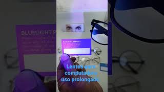 wwwopticasblacicom Lentes para computadora Antireflejante Anti luz azul [upl. by Enitsrik]