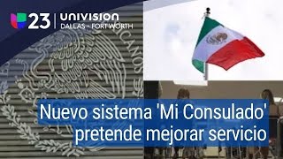 Así funciona el nuevo sistema de solicitud de citas del Consulado General de México en Dallas [upl. by Couhp]