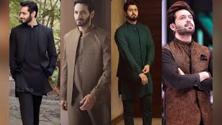 New Men Kurtashalwar kameez design with waistcoat 2024  Gents Shalwar kameez  waistcoat styles [upl. by Kwei]