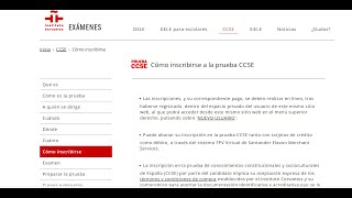 Como inscribirse para el examen de la nacionalidadexamen CCSE [upl. by Olecram887]