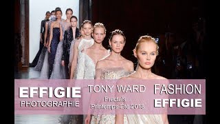 Effigie Photographie au coeur du défilé Tony Ward quot Fractalsquot SS2018 [upl. by Fu]