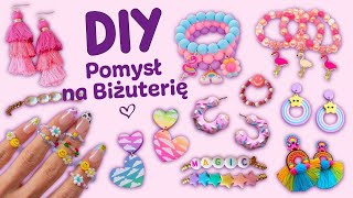 12 POMYSŁÓW NA RĘCZNIE ROBIONĄ BIŻUTERIĘ DIY  RĘCZNIE ROBIONE UROCZE PIERŚCIONKI I WIĘCEJ [upl. by Noseyt]