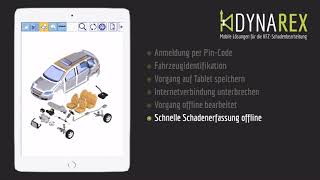 Mobile Schadenbearbeitung mit Tablet im On und Offlinemodus [upl. by Annohsal]