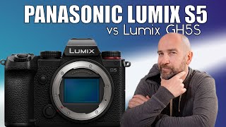 Panasonic Lumix S5 Camera Initial Impressions vs GH5s [upl. by Akemej]