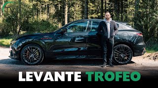 2023 Maserati Levante Trofeo  First Drive 4K [upl. by Aivin138]