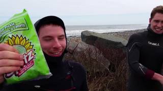 Halifax Day 3 Spring surfing and Peggys Cove [upl. by Lrak]